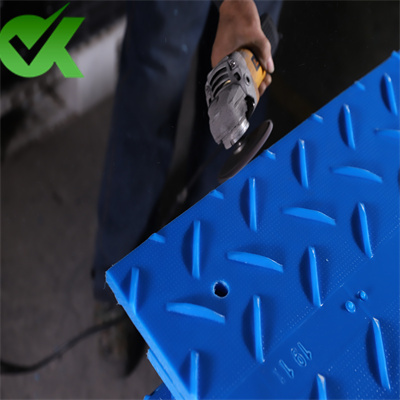 HDPE temporary driveway mats 3/4 Inch for Lawns protection